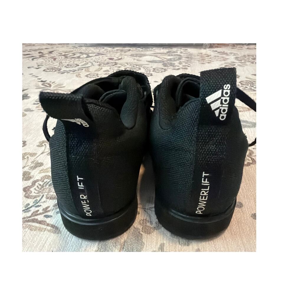 Adidas Powerlift 4 Men’s Size 5 Weightlifting Shoes BC0343 Black White Women 6.5 - Picture 4 of 8